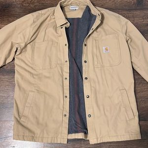 New Carhartt Jacket, Tan, Size Large